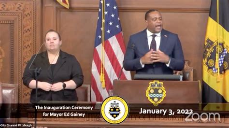 Ed Gainey Sworn In As First Black Mayor Of Pittsburgh Thegrio