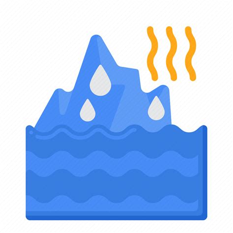 Melting Ice Melt Hot Temperature Icon Download On Iconfinder