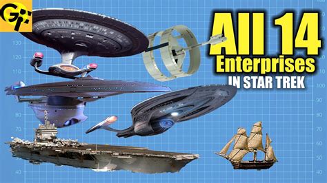 All 14 Enterprises in Star Trek Explained - YouTube