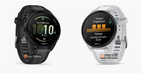 Часы Garmin Forerunner 165 появились на рендерах