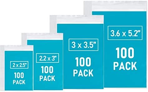 Amazon 200 Pack Small Plastic Bags For Jewelry Mini Baggies 4