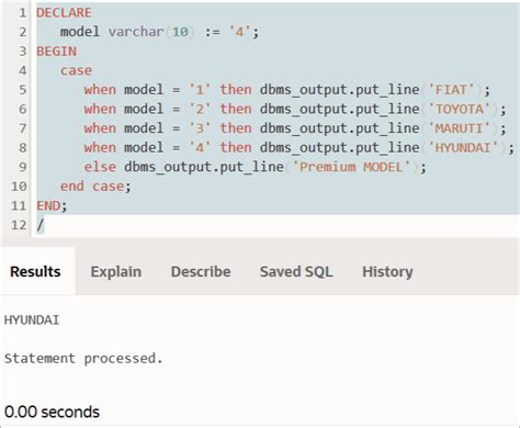 PL SQL Operators And Control Statements Tutorial