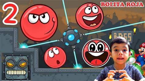 La Bolita Roja en la Fábrica Juego para niños Red Ball 4 Juegos