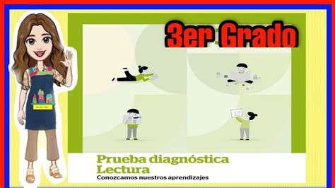 Prueba Diagn Stica Lectura Conozcamos Nuestros Aprendizaje Tercer