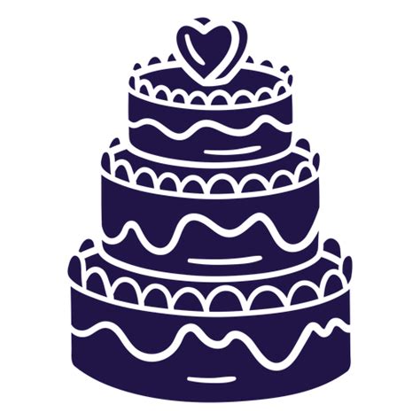 Png E Svg De Bolo De Casamento Fundo Transparente Para Baixar