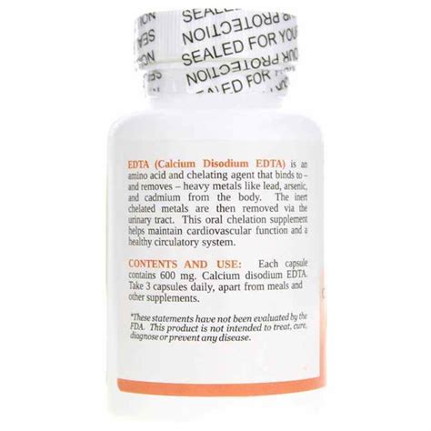 Edta Chelation Formula Arizona Natural