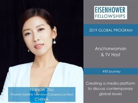 Nancie Zhu From China Named As Eisenhower Fellow