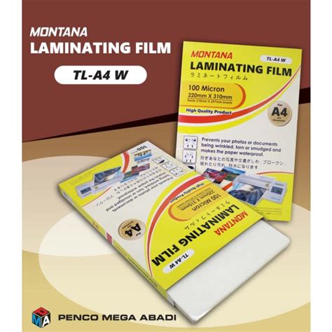 Jual Kertas Laminating Film A Montana Shopee Indonesia