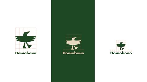 Homobono服饰品牌绿色标志品牌视觉标志设计 8p