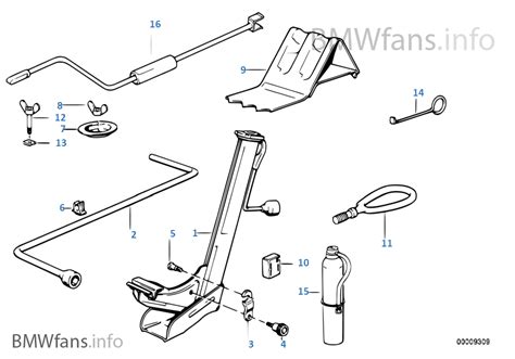 Car Tool Lifting Jack Bmw 3 E30 320i M20 Europe