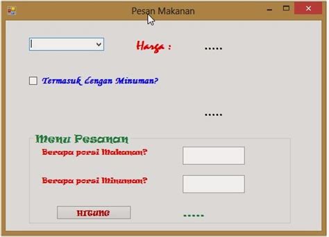 Kumpulan Contoh Program Visual Basic Bintangutama69 Github Io