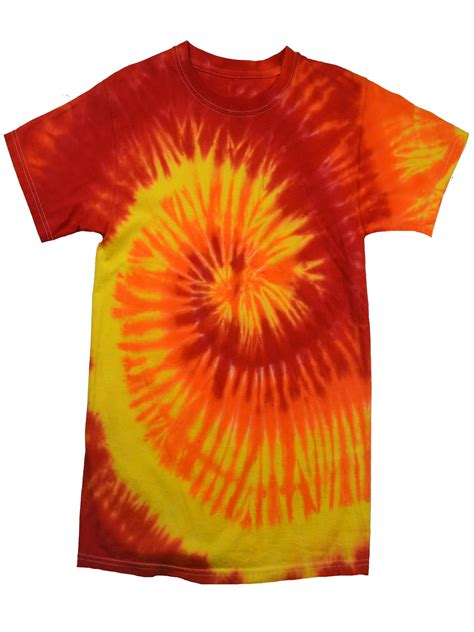 Colortone - Tie Dye T-shirts Swirl Multi Colors Adult S to 5XL 100% Cotton - Walmart.com ...