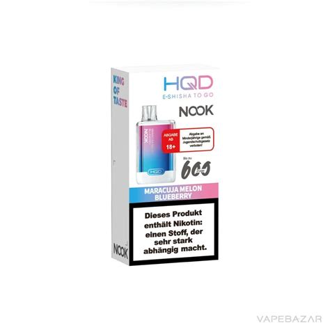 Hqd Vape Nook Maracuja Melon Blueberry Ab