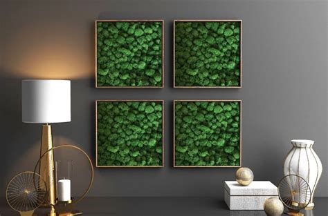 Moss Wall Art Wall Decor Wall Art Moss Wall Moss Art - Etsy