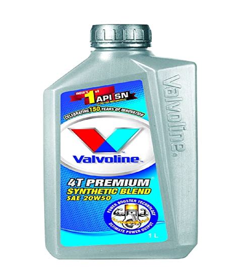 W Valvoline T Premium Engine Bike Oil Bottle Of Litre At Rs