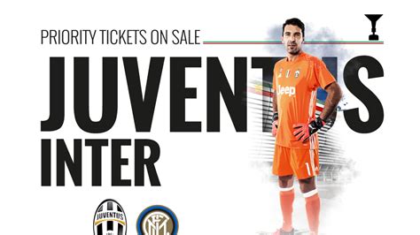 Priority ticket info for Inter - Juventus