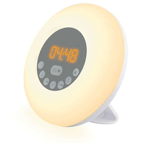 Nuvomed Sunrise Alarm Clock Radio with LED Display | The Home Depot Canada