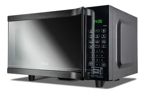 Micro Ondas Philco PMO28TF Preto 28L 220V Parcelamento Sem Juros