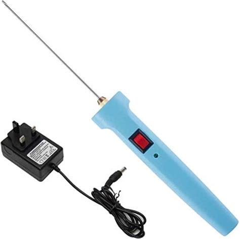 Qwork Electric Foam Cutter Cm Hot Wire Cutting Pen V W Polystyrene Cutter Kit