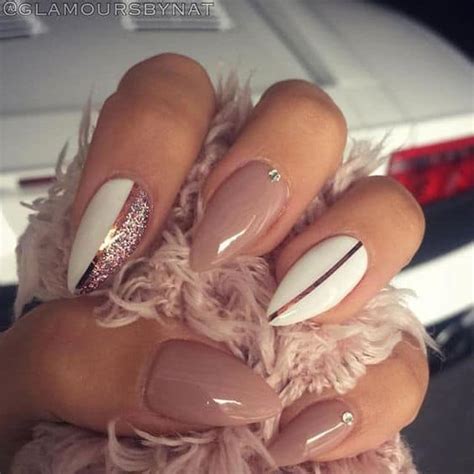 Nude Stiletto Nails To Complement Any Look Naildesigncode