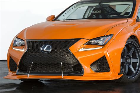 Sema 2015 Lexus Rc F Sporting Pandem Widebody Kit Makes Its Very Orange Debut Motorworldhype