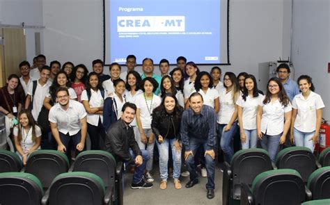 Crea Junior Ministra Palestra Sobre O Sistema Confea Crea E M Tua Para