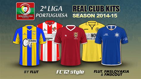 Portugal Segunda Liga Kits 2014/15 | FM Scout