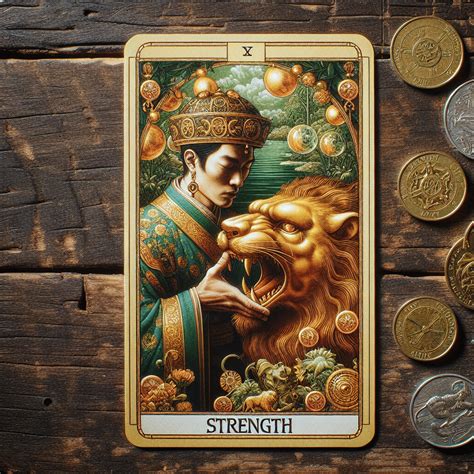 The Strength Tarot Card Harnessing Financial Power And Inner Strength