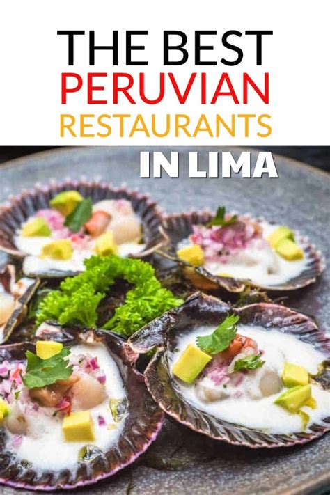 The Best Restaurants In Lima, Peru - Eat Peru