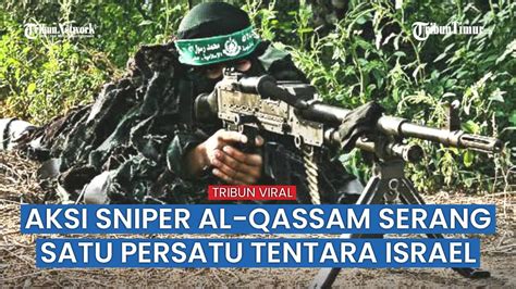 Begini Aksi Penembak Jitu Brigade Al Qassam Tumbangkan Satu Per Satu