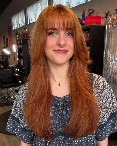 Influencers are reacting to the latest wispy bangs haircut videos 29