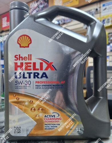 Shell Helix Ultra Professional Af W Acea A B Fully Synthetic