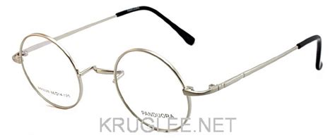 Круглая оправа для очков Panduora (Пандора). Цвет - сереьро.