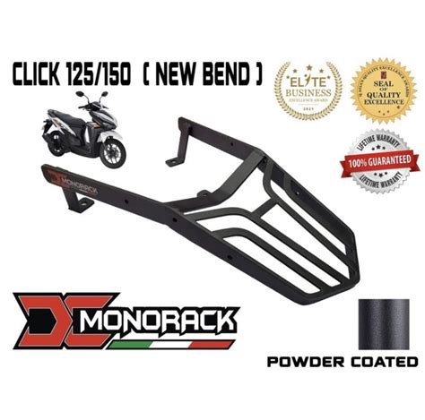 DC Monorack Honda Click 125 150 For V1 V2 V3 Top Box Bracket