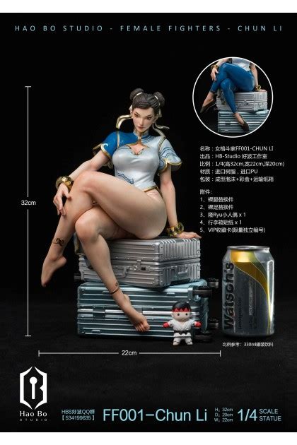 Hao Bo Studio Street Fighter Chun Li Mirai Collectibles