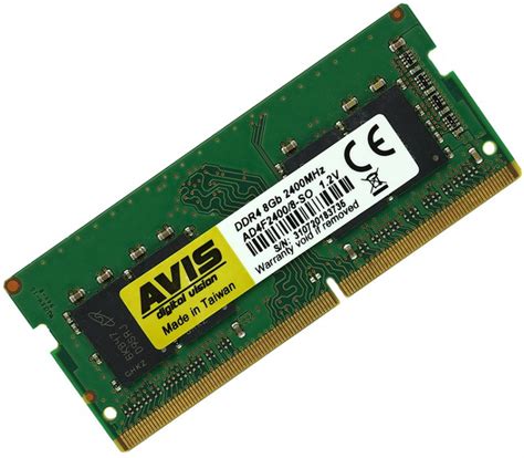 Оперативна пам'ять для ноутбука DDR4-2400 8Gb SODIMM PC4-19200 AVIS ...