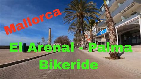 47 Minute Bike Ride Video Beachfront Cycling Playa De Palma To Palma