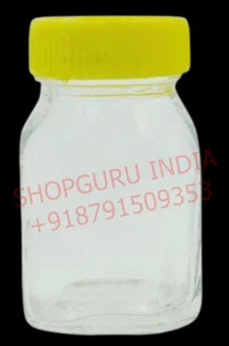 Transparent Gm Square Honey Jar Without Cap At Rs Piece In