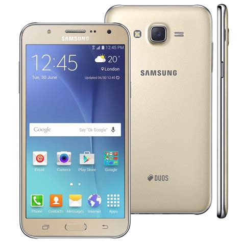 Smartphone Samsung Galaxy J7 Duos Dourado Com Dual Chip Tela 5 5 4g