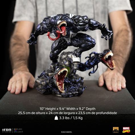 Venom Deluxe Spider-man vs Villains statue - See Details - Iron Studios ...