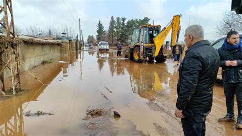 Şanlıurfa da Sel Felaketi Kırsal Mahalleler Sular Altında Son Dakika