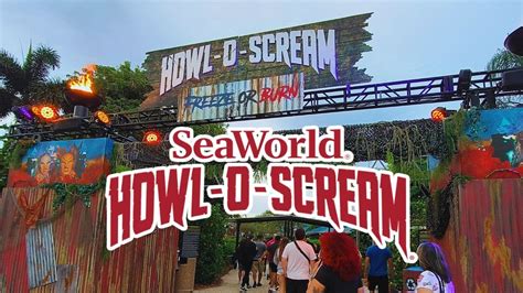 SeaWorld Orlando Howl O Scream 2023 YouTube