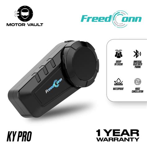 FreedConn KY Pro Motorcycle Intercom I Bluetooth 5 0 Group Intercom