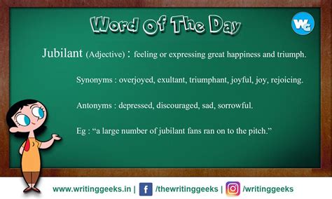 Jubilant | Writing Geeks