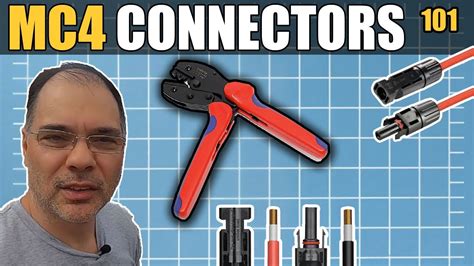 How to Crimp MC4 Connectors - YouTube