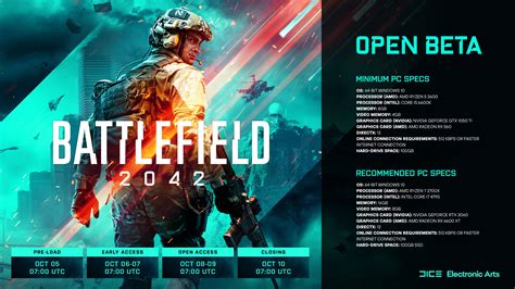 BF 2042 Open Beta HW requirements : r/Battlefield