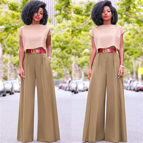 Shopfksp Crop Top X Pleated Palazzo Pants Link In Bio For Fit Details