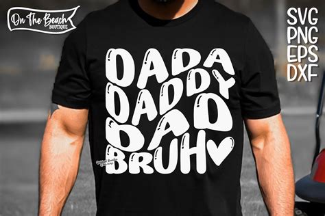 Dada Daddy Dad Bruh Svg Dad Bruh Png Svg Bruh Retro Happy Etsy Uk