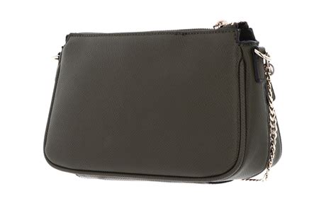 GUESS Double Pouch Crossbody Olive Modeherz