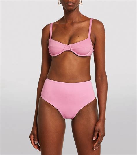 Womens Matteau Pink Balconette Bikini Top Harrods Countrycode